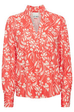 Carica l'immagine nel visualizzatore di Gallery, BYoung - Camicetta Fantasia Corallo