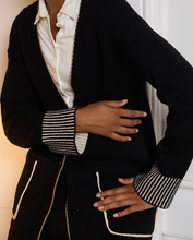 Carica l'immagine nel visualizzatore di Gallery, Surkana - Maxi Cardigan Nero