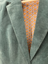 Carica l'immagine nel visualizzatore di Gallery, Surkana - Blazer velluto Petrolio - S e M