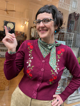 Carica l'immagine nel visualizzatore di Gallery, Circus - Camicetta fiocco Fiori d'autunno