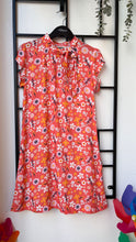 Carica l'immagine nel visualizzatore di Gallery, Circus - Abito Flowers Corallo - ultime XS e S