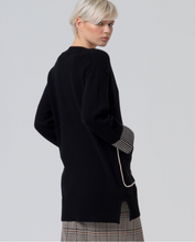 Carica l'immagine nel visualizzatore di Gallery, Surkana - Maxi Cardigan Nero