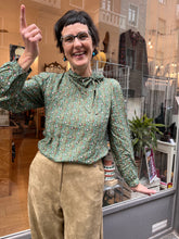 Carica l'immagine nel visualizzatore di Gallery, Circus - Camicetta fiocco Fiori d'autunno