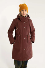 Carica l'immagine nel visualizzatore di Gallery, Danefae - Nora Winter Parka Bordeaux scuro - XS
