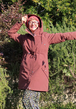 Carica l'immagine nel visualizzatore di Gallery, Danefae - Nora Winter Parka Bordeaux scuro - XS