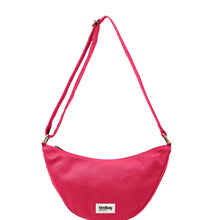 Carica l'immagine nel visualizzatore di Gallery, Hindbag - Borsa mezzaluna canvas - vari colori
