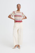 Carica l'immagine nel visualizzatore di Gallery, Ichi - Maglia Tricot multicolor
