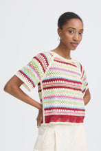 Carica l'immagine nel visualizzatore di Gallery, Ichi - Maglia Tricot multicolor

