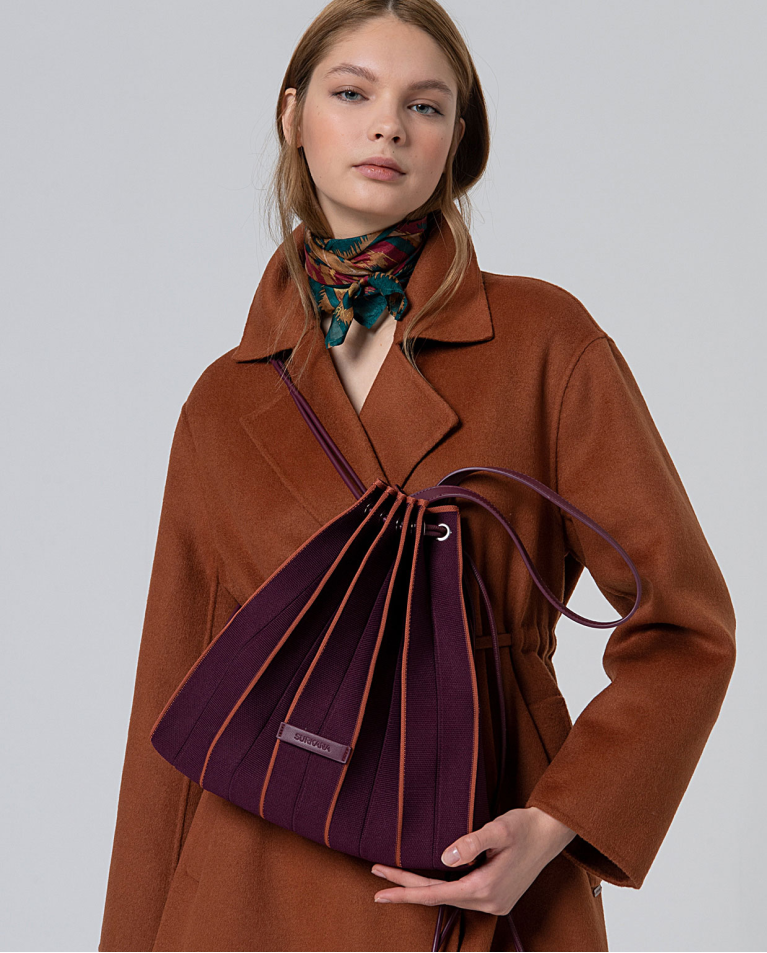 Surkana - Borsa-zaino Bordeaux