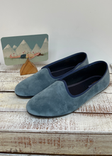 Carica l&#39;immagine nel visualizzatore di Gallery, Ska - Friulane velluto Azzurro Jeans
