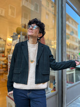 Carica l&#39;immagine nel visualizzatore di Gallery, Ichi - Blazer Scozzese Nero
