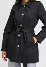 Carica l&#39;immagine nel visualizzatore di Gallery, PROMO! BYoung - Trench Nero - tutte le taglie
