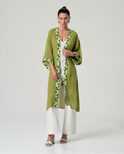 Carica l'immagine nel visualizzatore di Gallery, Surkana - Kimono floreale Verde
