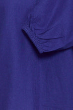 Carica l'immagine nel visualizzatore di Gallery, Ichi - Blusa misto lino Blu Royal
