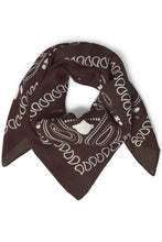 Carica l'immagine nel visualizzatore di Gallery, Ichi - Foulard Caffè 100% lana
