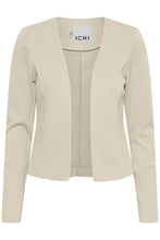 Carica l'immagine nel visualizzatore di Gallery, Ichi - Giacca Kate corta elasticizzata sabbia
