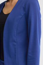 Carica l'immagine nel visualizzatore di Gallery, Ichi - Giacca Kate corta elasticizzata blu royal
