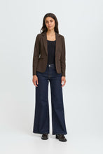 Carica l'immagine nel visualizzatore di Gallery, Ichi - Giacca elasticizzata Kate Marrone
