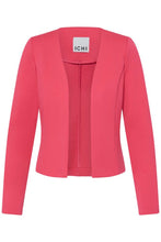 Carica l'immagine nel visualizzatore di Gallery, Ichi - Giacca Kate corta elasticizzata fucsia
