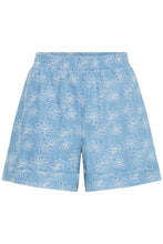 Carica l'immagine nel visualizzatore di Gallery, Ichi - Shorts Denim Ricamo Flowers

