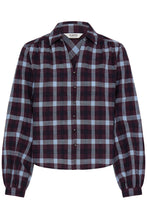 Carica l'immagine nel visualizzatore di Gallery, BYoung - Camicia Scozzese Bordeaux e Azzurro
