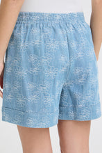 Carica l'immagine nel visualizzatore di Gallery, Ichi - Shorts Denim Ricamo Flowers
