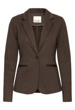 Carica l'immagine nel visualizzatore di Gallery, Ichi - Giacca elasticizzata Kate Marrone
