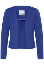 Carica l'immagine nel visualizzatore di Gallery, Ichi - Giacca Kate corta elasticizzata blu royal
