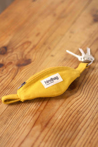 Hindbag - Portachiavi Banana Blu elettrico