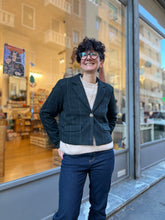 Carica l&#39;immagine nel visualizzatore di Gallery, Ichi - Blazer Scozzese Nero
