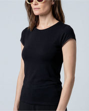 Carica l'immagine nel visualizzatore di Gallery, Surkana - Tshirt manica corta bambù Nero
