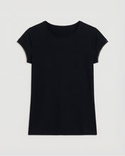 Carica l'immagine nel visualizzatore di Gallery, Surkana - Tshirt manica corta bambù Nero
