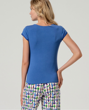 Carica l'immagine nel visualizzatore di Gallery, Surkana - Tshirt manica corta bambù Bluette

