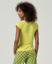 Carica l'immagine nel visualizzatore di Gallery, Surkana - Tshirt manica corta bambù Lime
