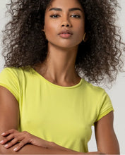 Carica l'immagine nel visualizzatore di Gallery, Surkana - Tshirt manica corta bambù Lime
