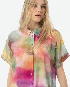 Surkana - Camicetta lunga Multicolore - S XL