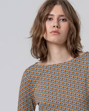 Carica l&#39;immagine nel visualizzatore di Gallery, Surkana - Tshirt manica lunga Flora Azzurro
