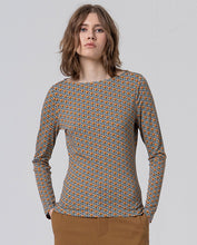 Carica l&#39;immagine nel visualizzatore di Gallery, Surkana - Tshirt manica lunga Flora Azzurro
