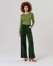 Carica l'immagine nel visualizzatore di Gallery, Surkana - Pantalone Velluto Verde
