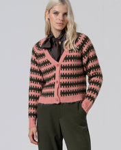 Carica l'immagine nel visualizzatore di Gallery, Surkana - Cardigan Fantasia Rosa e Verdone
