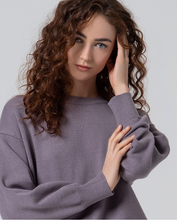 Carica l'immagine nel visualizzatore di Gallery, Surkana - Maglioncino malva scuro
