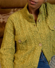 Carica l'immagine nel visualizzatore di Gallery, Surkana - Cardiganone giallo melange

