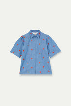 Carica l'immagine nel visualizzatore di Gallery, Compania Fantastica - Camicetta jeans &amp; cuori
