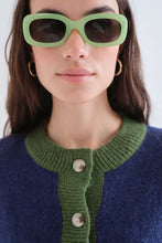 Carica l'immagine nel visualizzatore di Gallery, Compania Fantastica - Cardigan Blu e Verde
