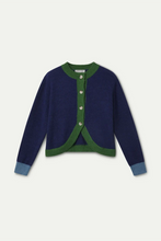 Carica l'immagine nel visualizzatore di Gallery, Compania Fantastica - Cardigan Blu e Verde
