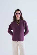 Carica l'immagine nel visualizzatore di Gallery, Compania Fantastica - Cardigan Viola
