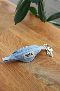 Hindbag - Portachiavi Banana Blu elettrico
