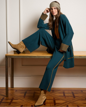 Carica l&#39;immagine nel visualizzatore di Gallery, Surkana - Maxi Cardigan Petrolio
