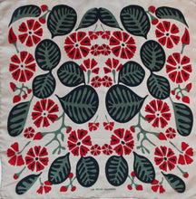 Carica l&#39;immagine nel visualizzatore di Gallery, Foulard in seta Tahiti Rosso
