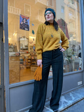 Carica l&#39;immagine nel visualizzatore di Gallery, Ichi - Pantalone Scozzese Nero
